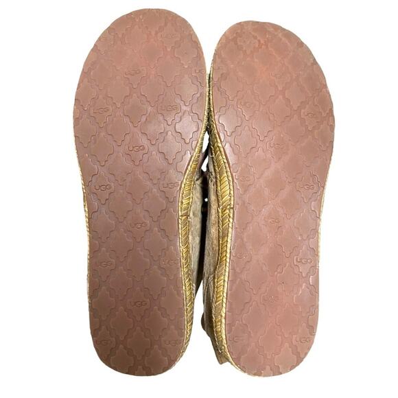 UGG Australia Chestnut Suede Moccasin Booties Size 6.5 - Picture 5 of 8